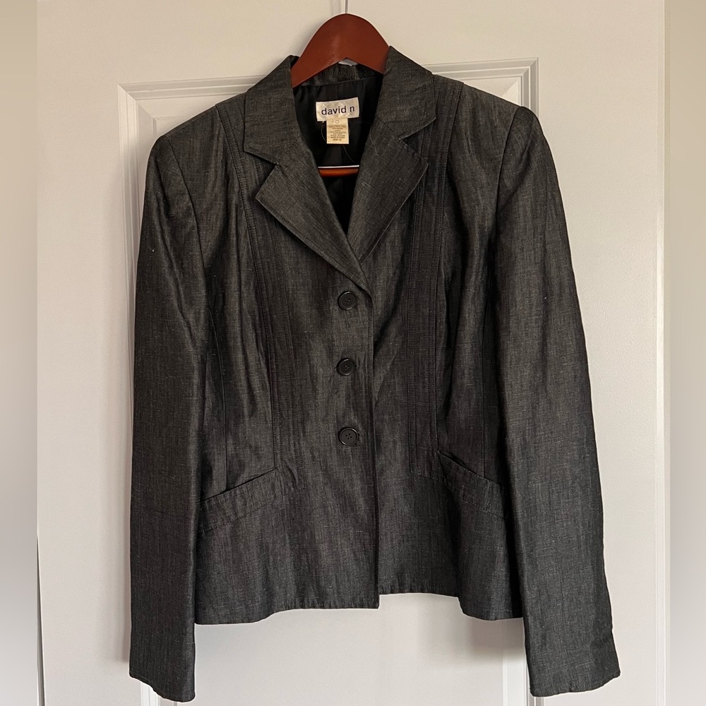 Women's Black Blazer Jacket